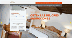 Desktop Screenshot of hotelpiedelasierra.com
