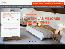Tablet Screenshot of hotelpiedelasierra.com